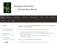Tablet Screenshot of annarurarz.com